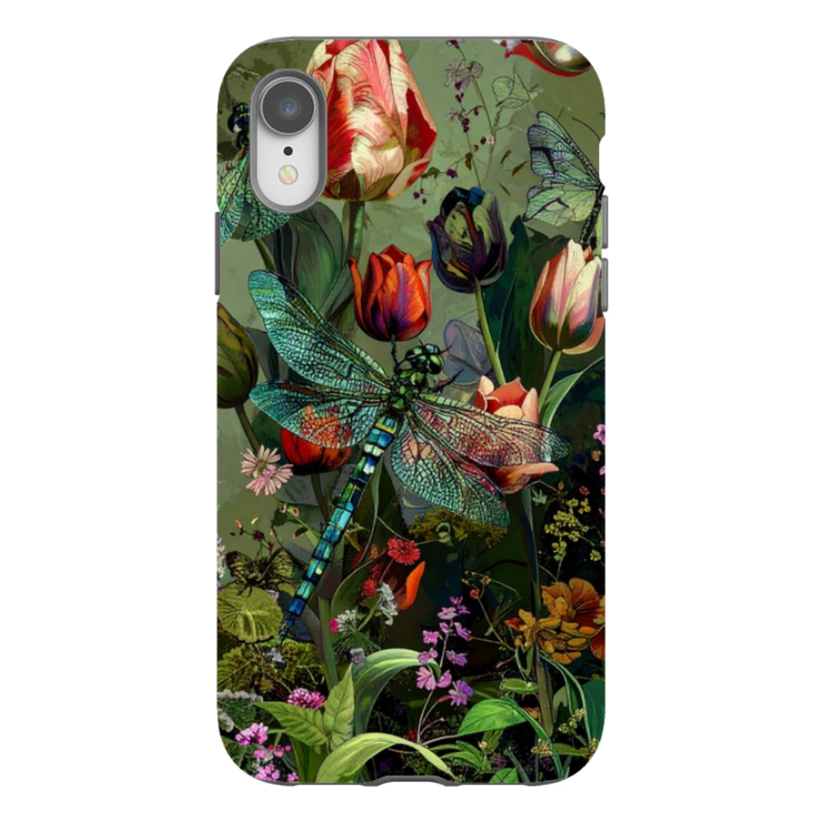 iPhone Tough Case - Green Vyne Dragonfly