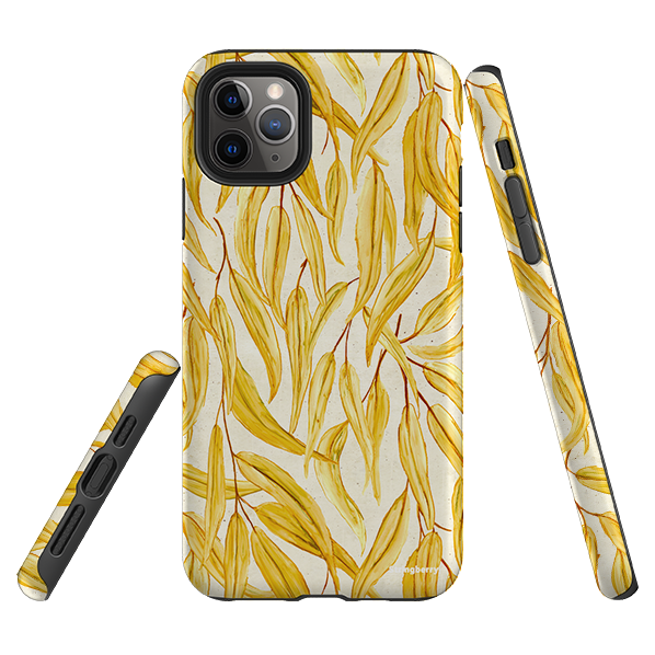 iPhone Tough Case - Gum Yellow By Katherine Quinn