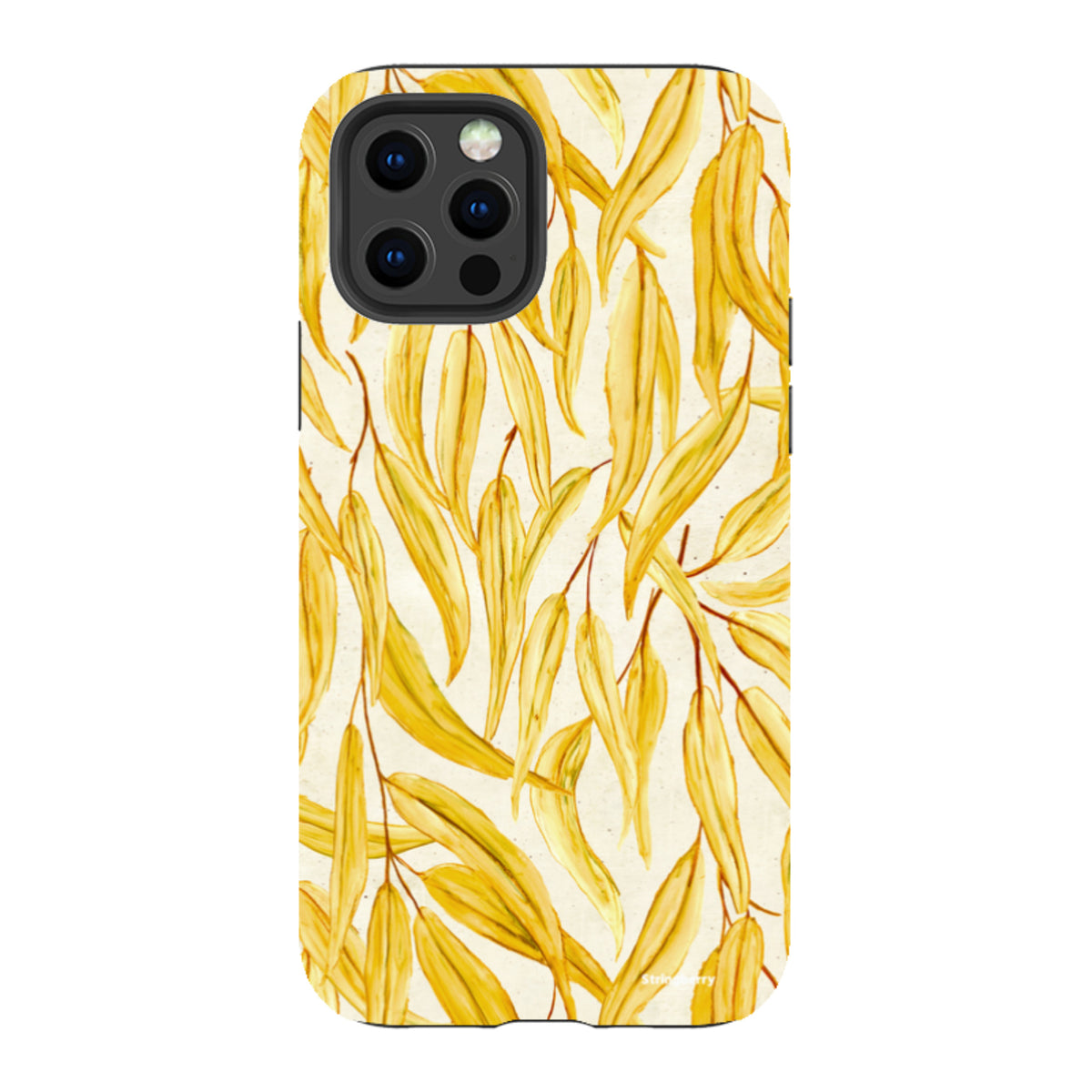 iPhone Tough Case - Gum Yellow By Katherine Quinn