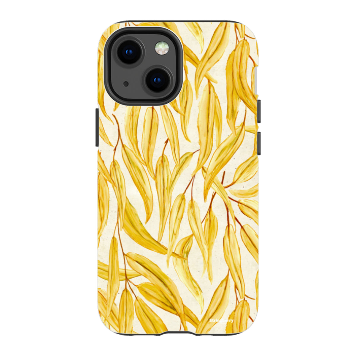 iPhone Tough Case - Gum Yellow By Katherine Quinn