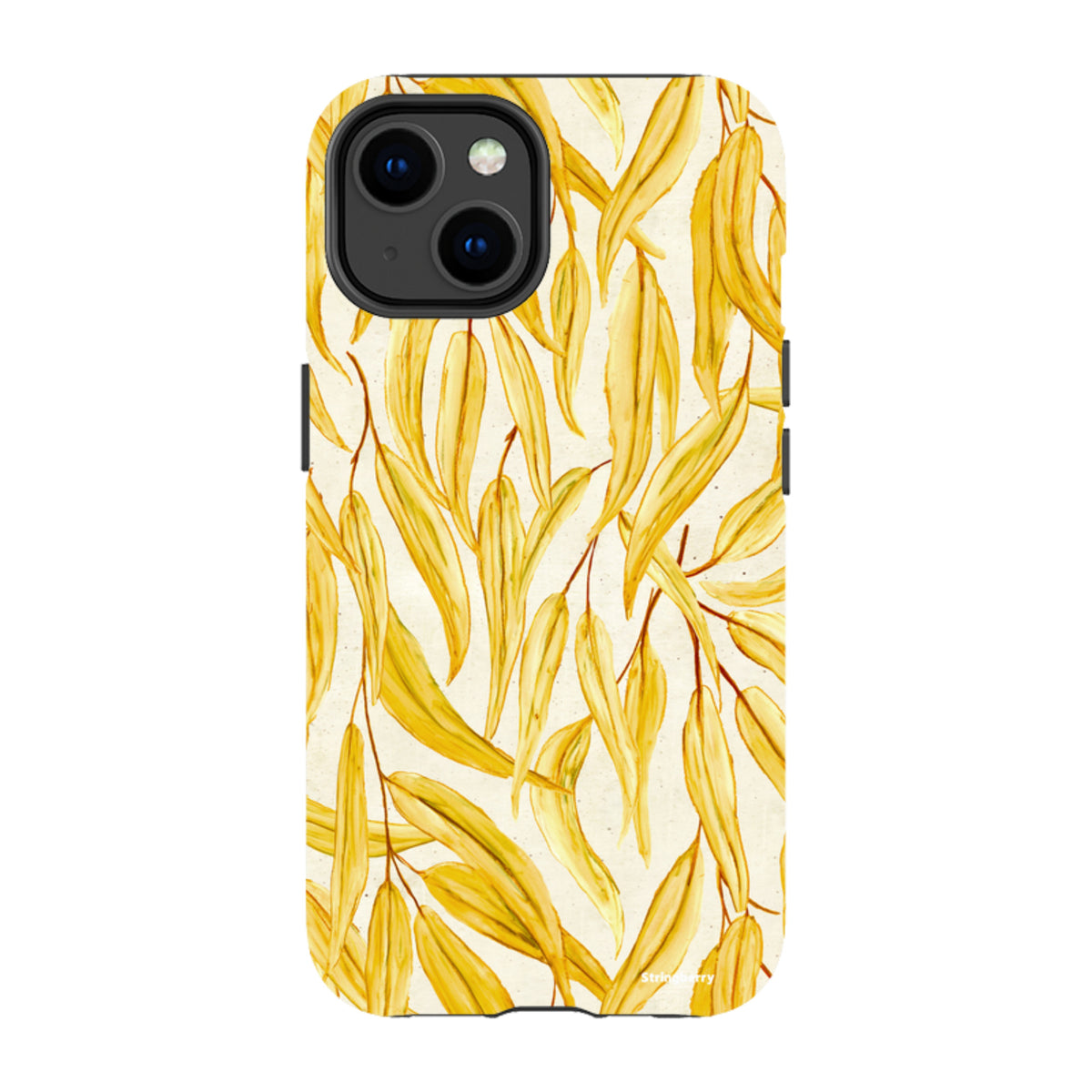 iPhone Tough Case - Gum Yellow By Katherine Quinn