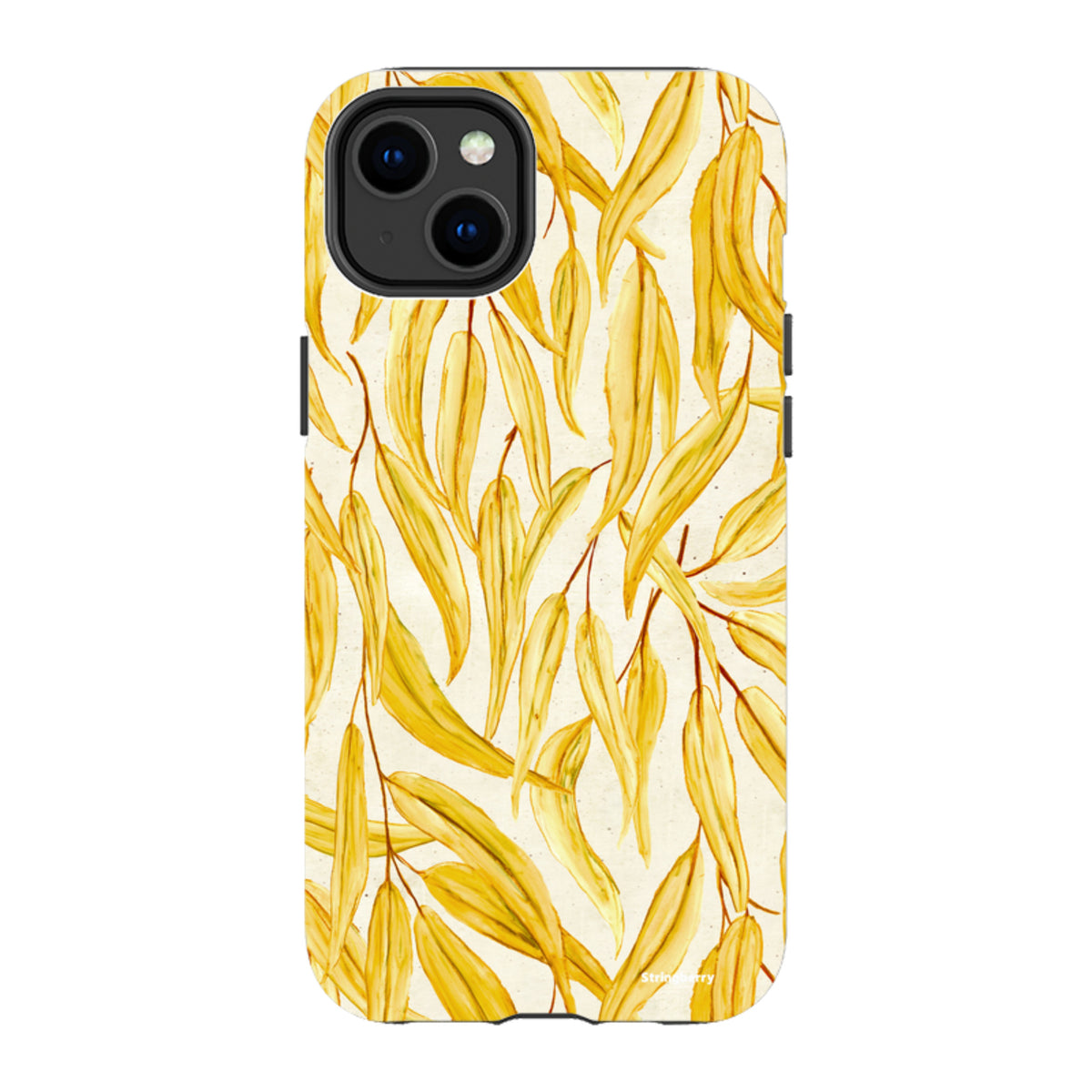 iPhone Tough Case - Gum Yellow By Katherine Quinn