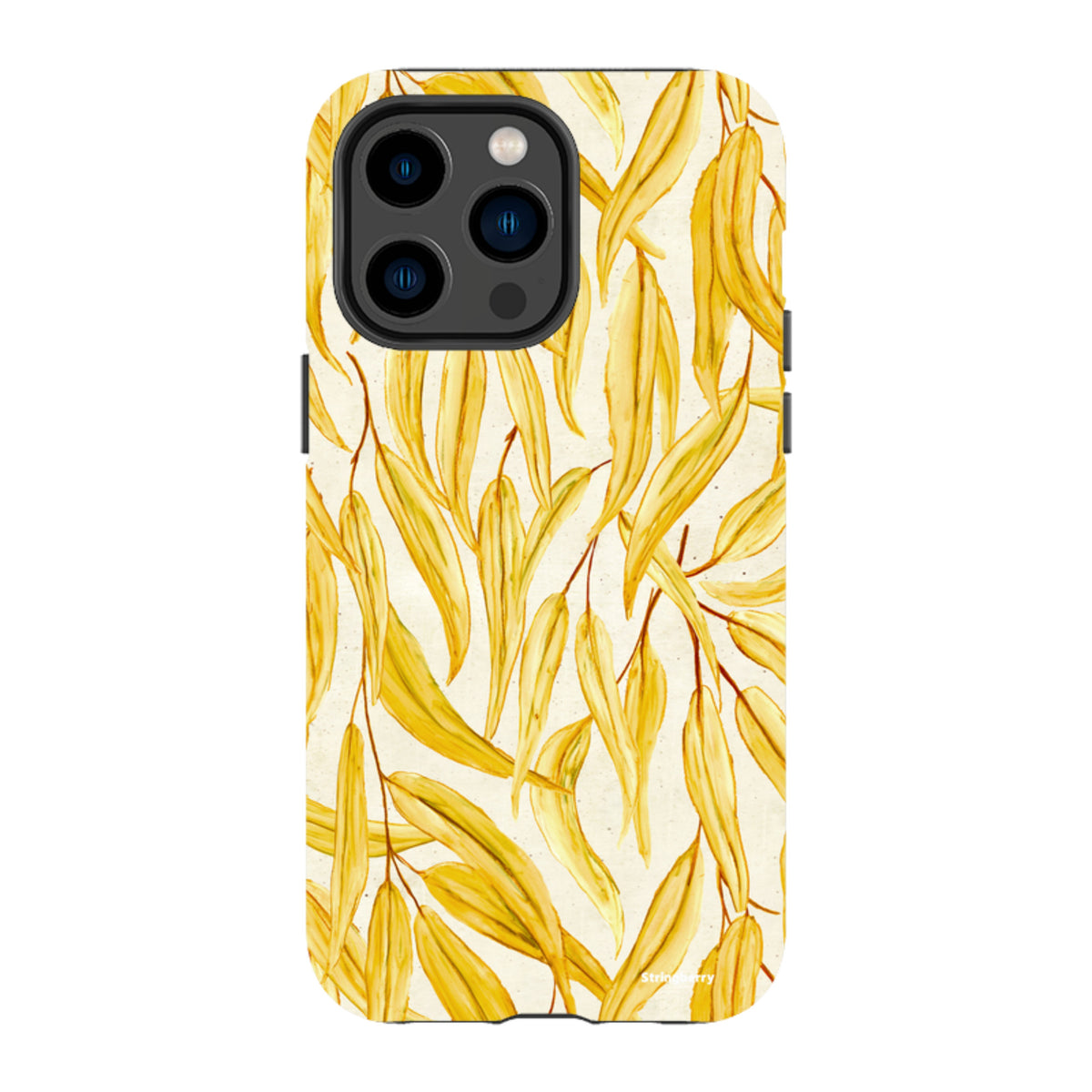iPhone Tough Case - Gum Yellow By Katherine Quinn