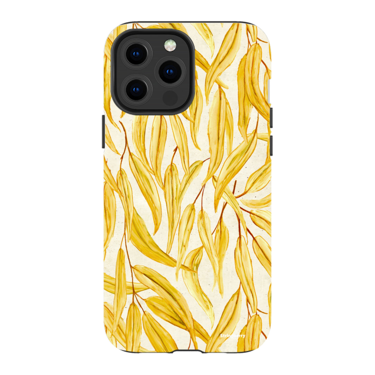 iPhone Tough Case - Gum Yellow By Katherine Quinn