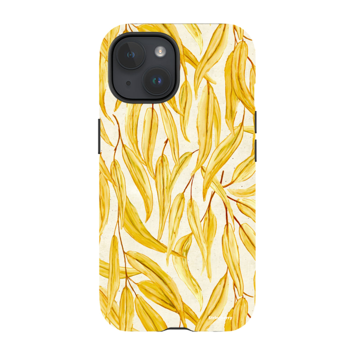 iPhone Tough Case - Gum Yellow By Katherine Quinn