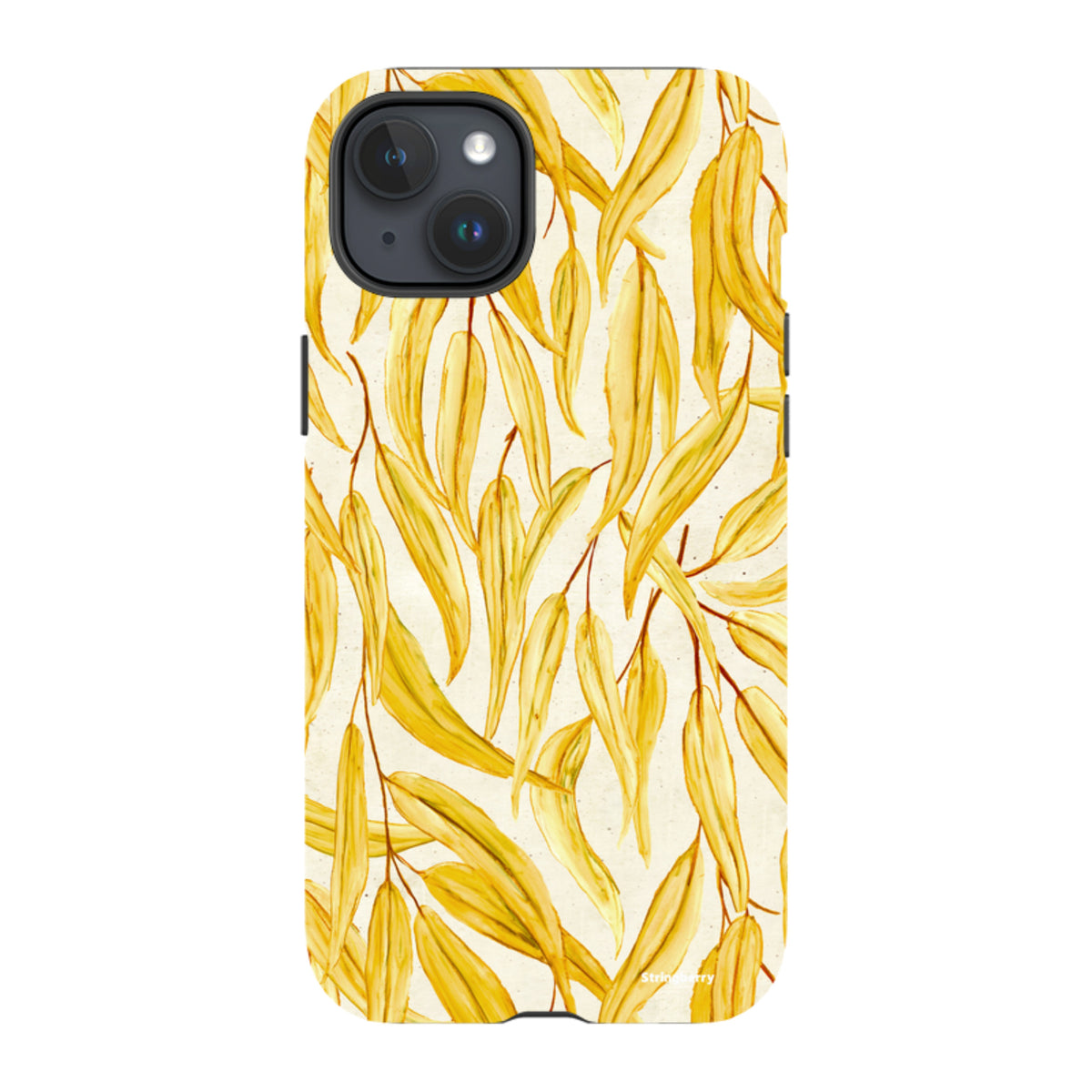 iPhone Tough Case - Gum Yellow By Katherine Quinn