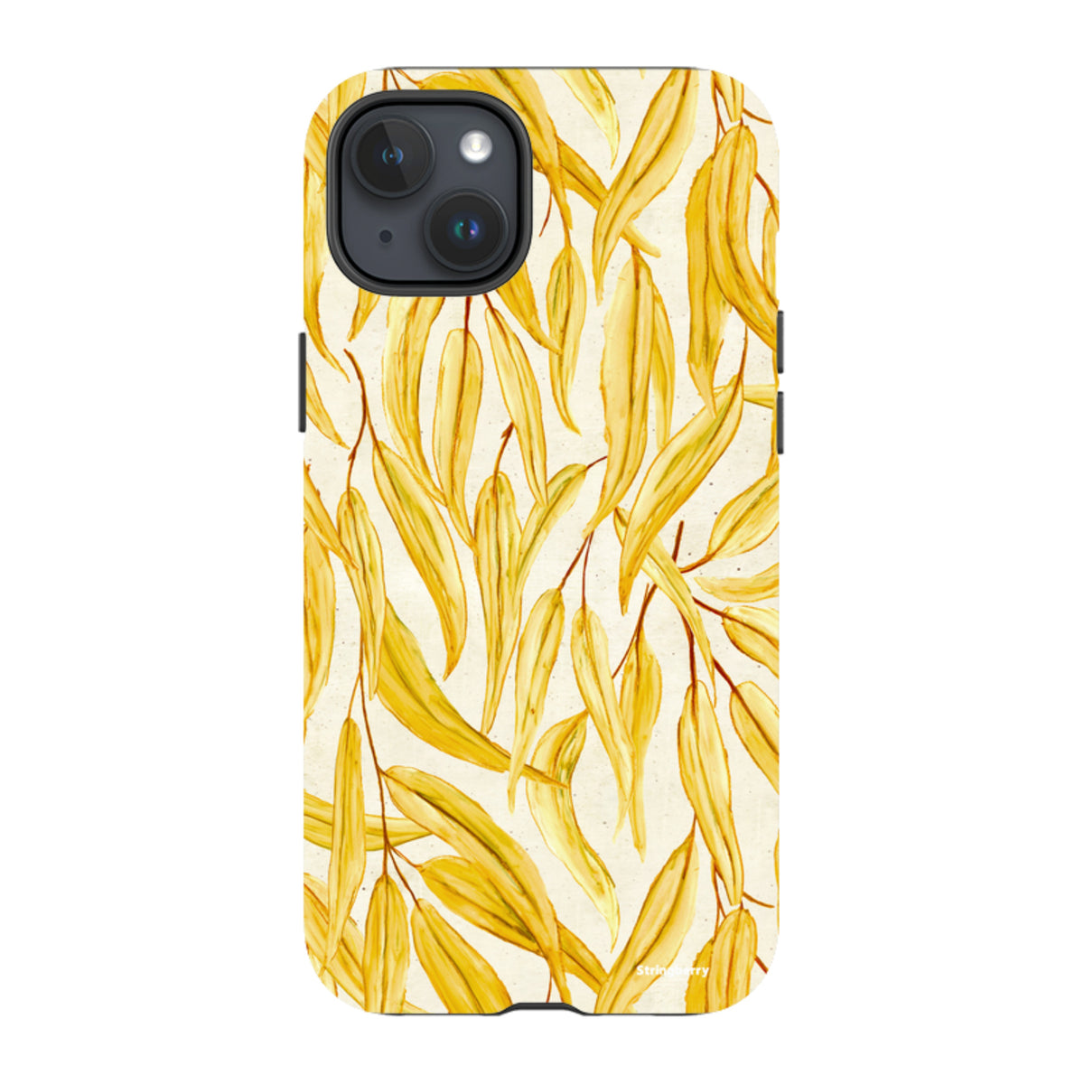 iPhone Tough Case - Gum Yellow By Katherine Quinn