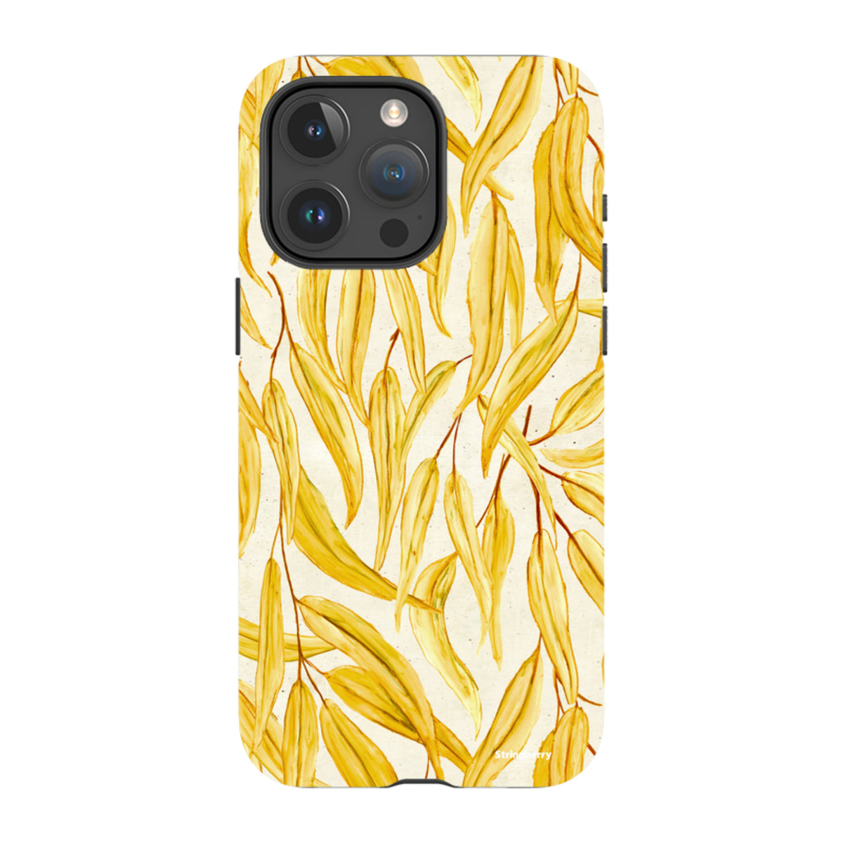 iPhone Tough Case - Gum Yellow By Katherine Quinn