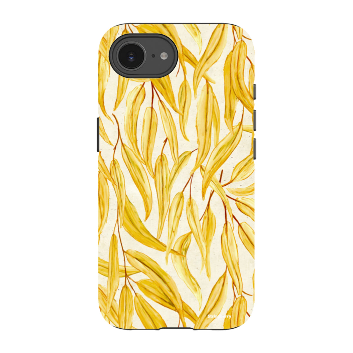 iPhone Tough Case - Gum Yellow By Katherine Quinn
