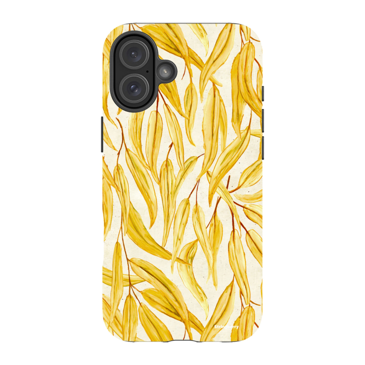 iPhone Tough Case - Gum Yellow By Katherine Quinn