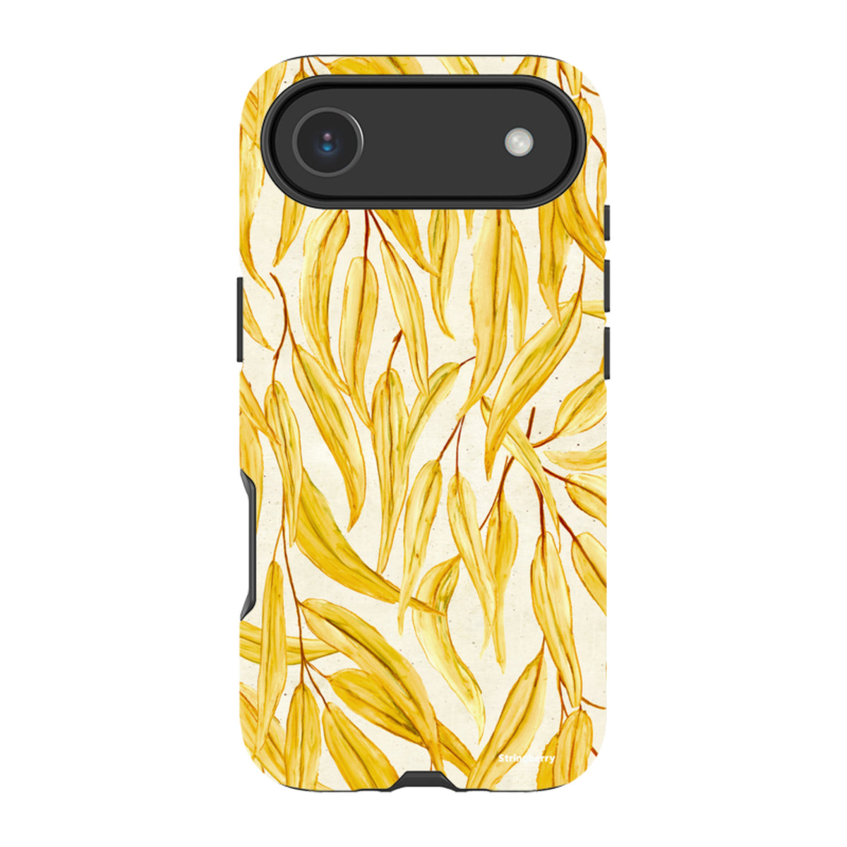 iPhone Tough Case - Gum Yellow By Katherine Quinn