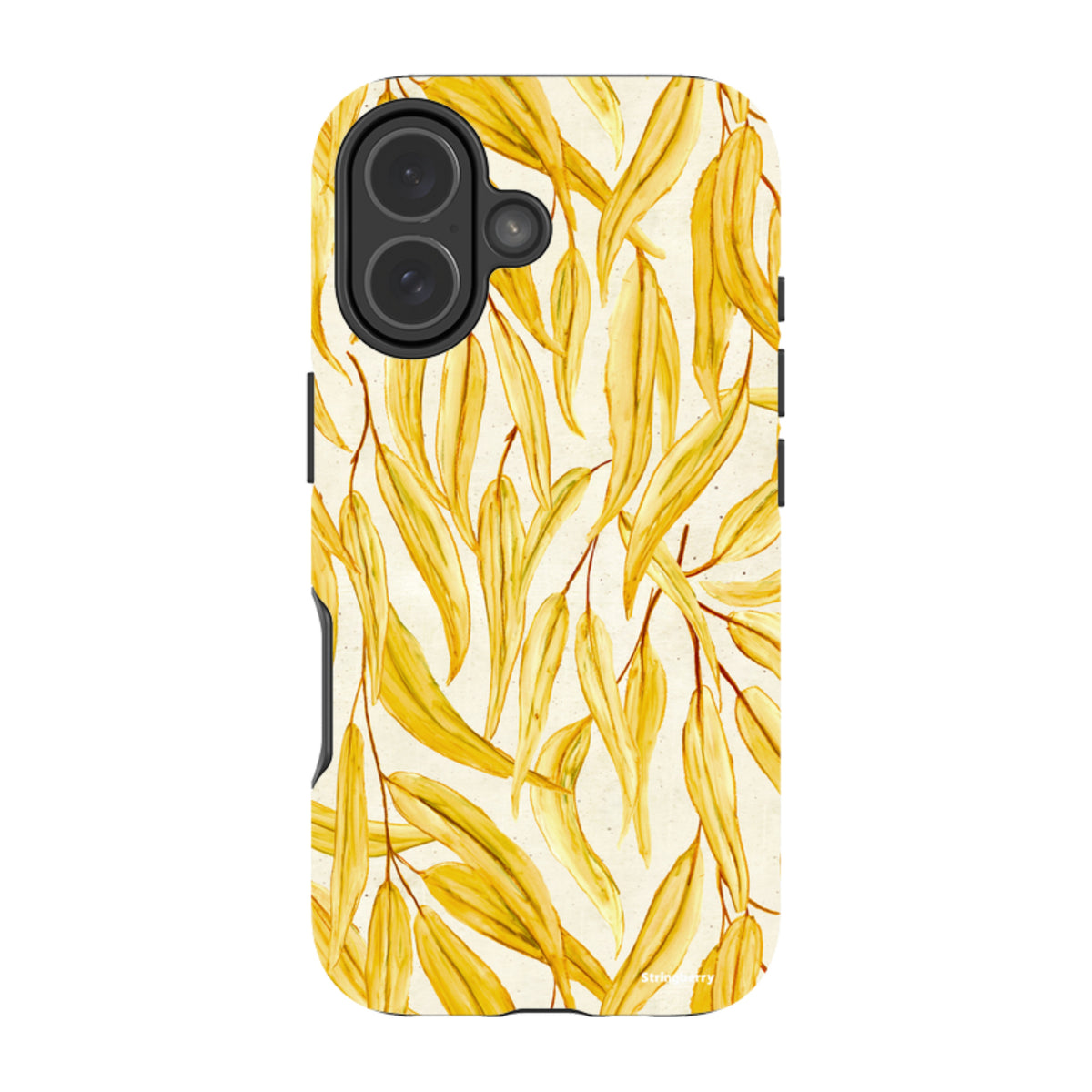 iPhone Tough Case - Gum Yellow By Katherine Quinn