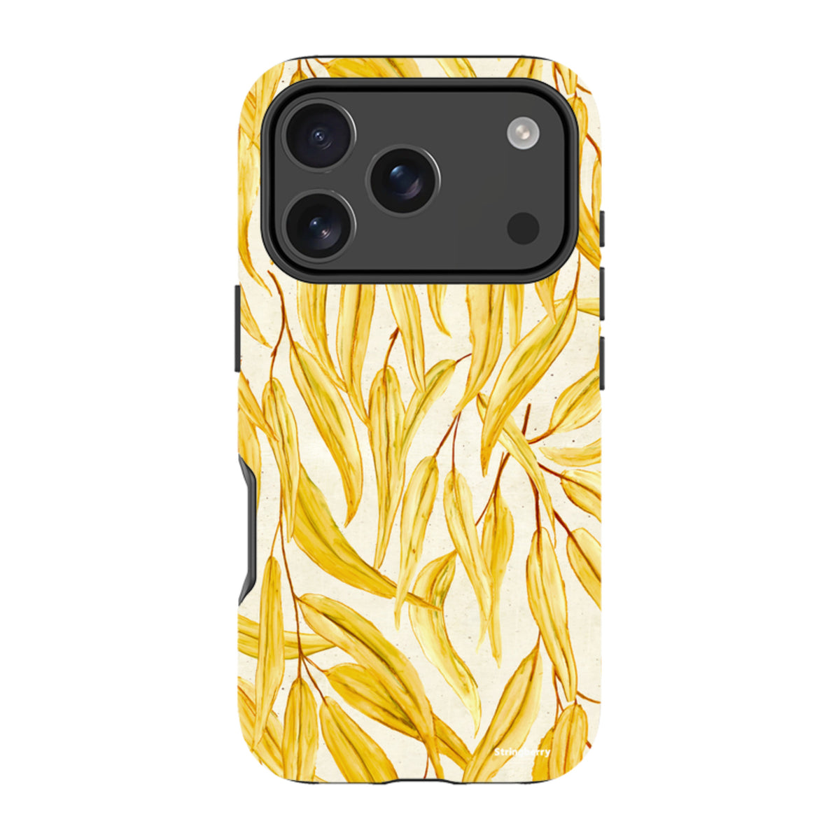 iPhone Tough Case - Gum Yellow By Katherine Quinn