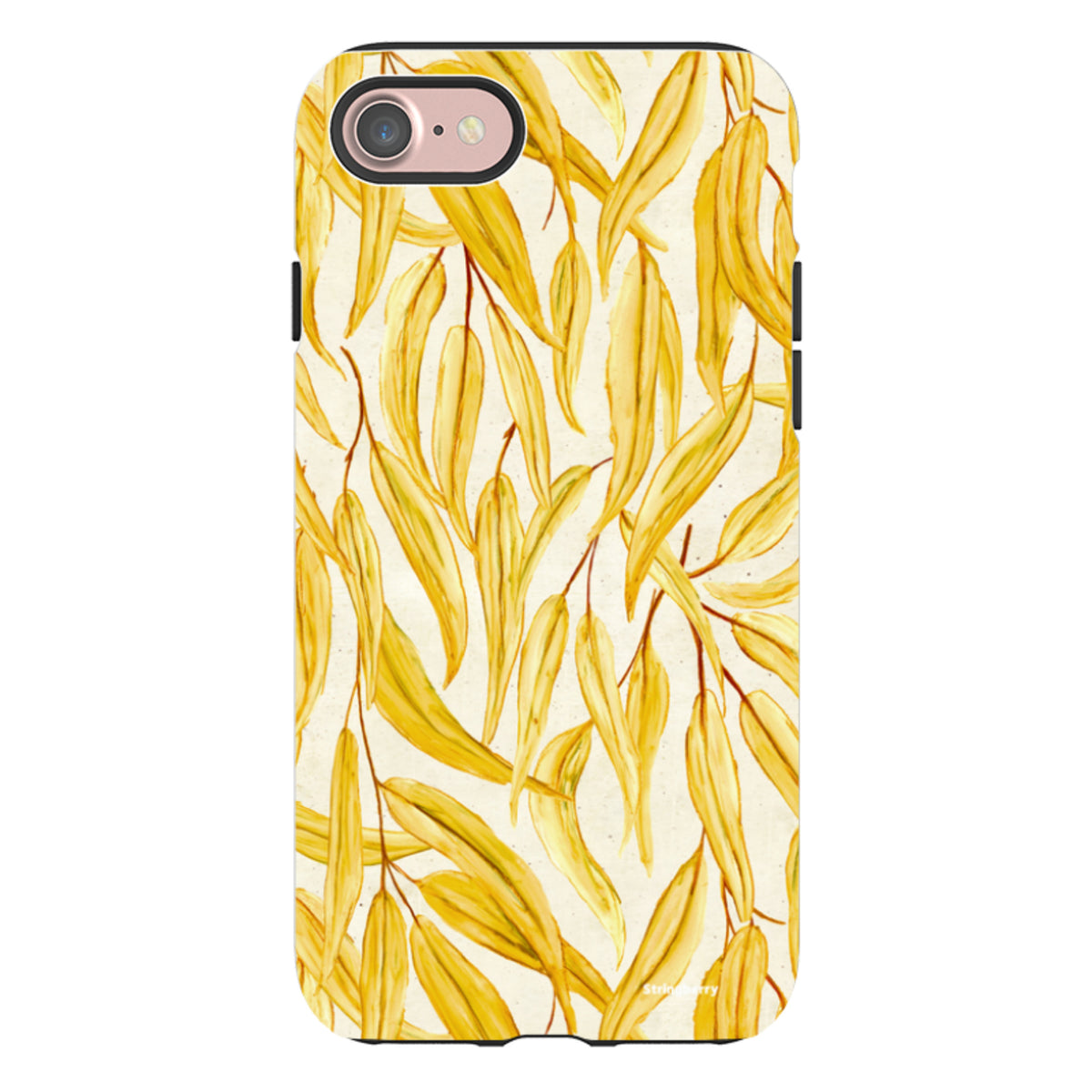 iPhone Tough Case - Gum Yellow By Katherine Quinn