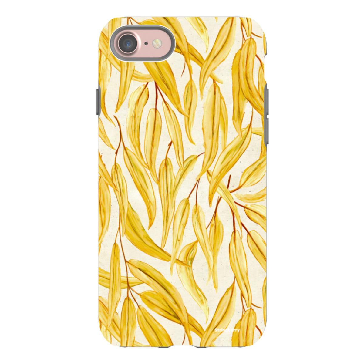 iPhone Tough Case - Gum Yellow By Katherine Quinn