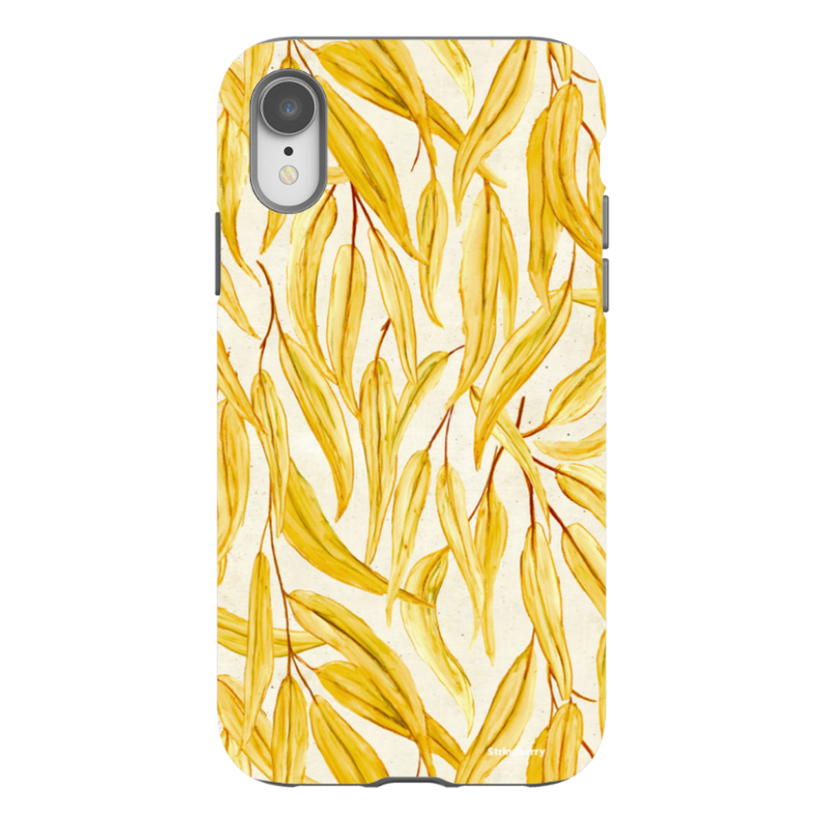 iPhone Tough Case - Gum Yellow By Katherine Quinn