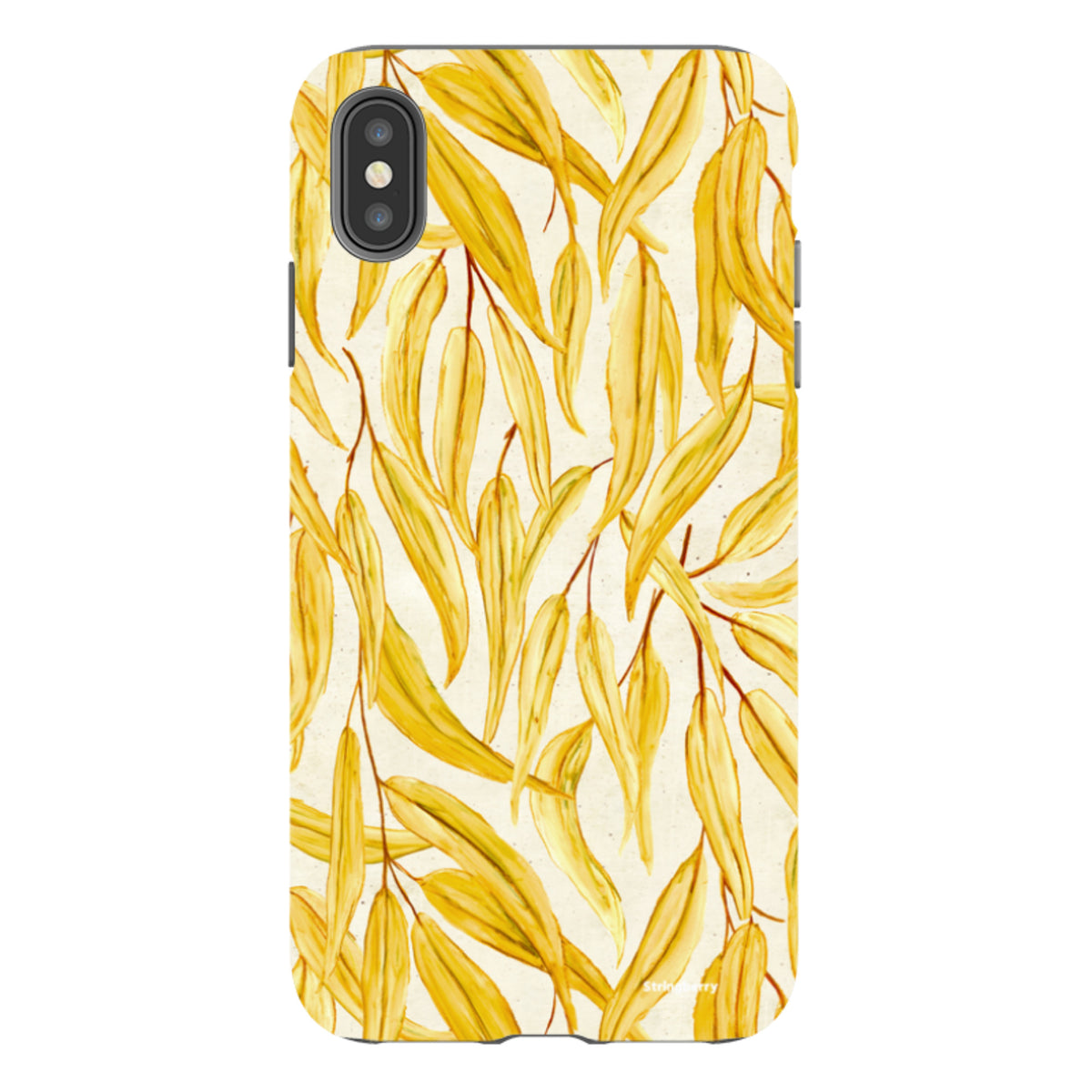 iPhone Tough Case - Gum Yellow By Katherine Quinn