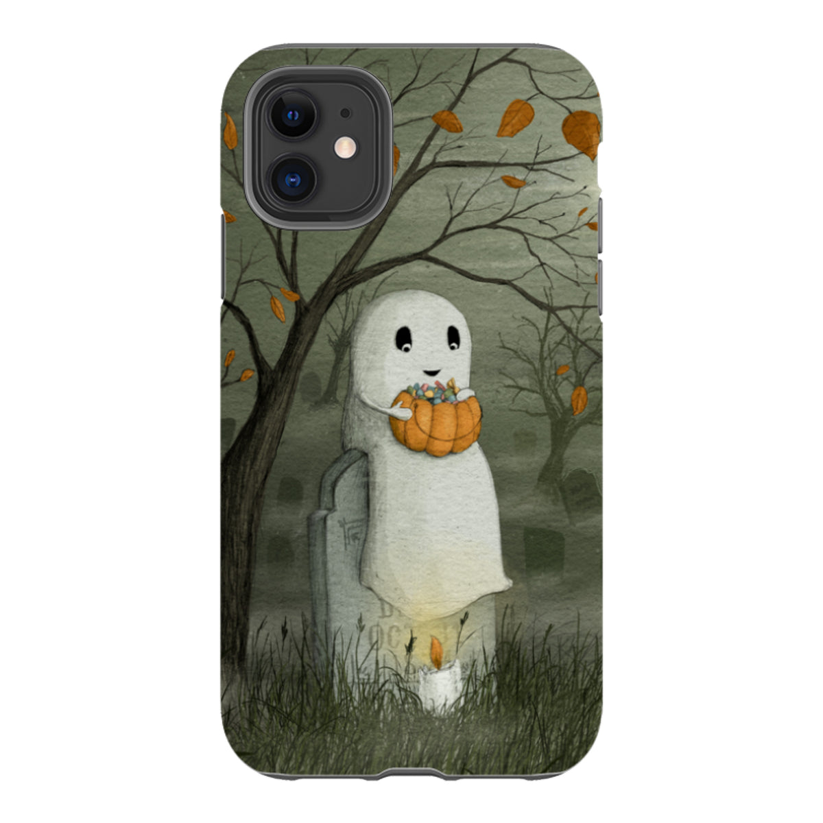 iPhone Tough Case - Halloween Ghost By Maja Lindberg