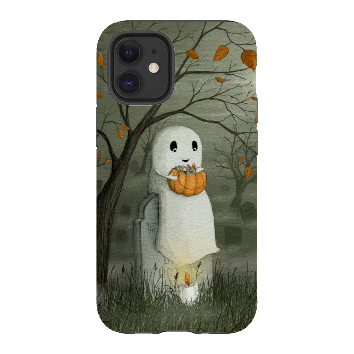 iPhone Tough Case - Halloween Ghost By Maja Lindberg