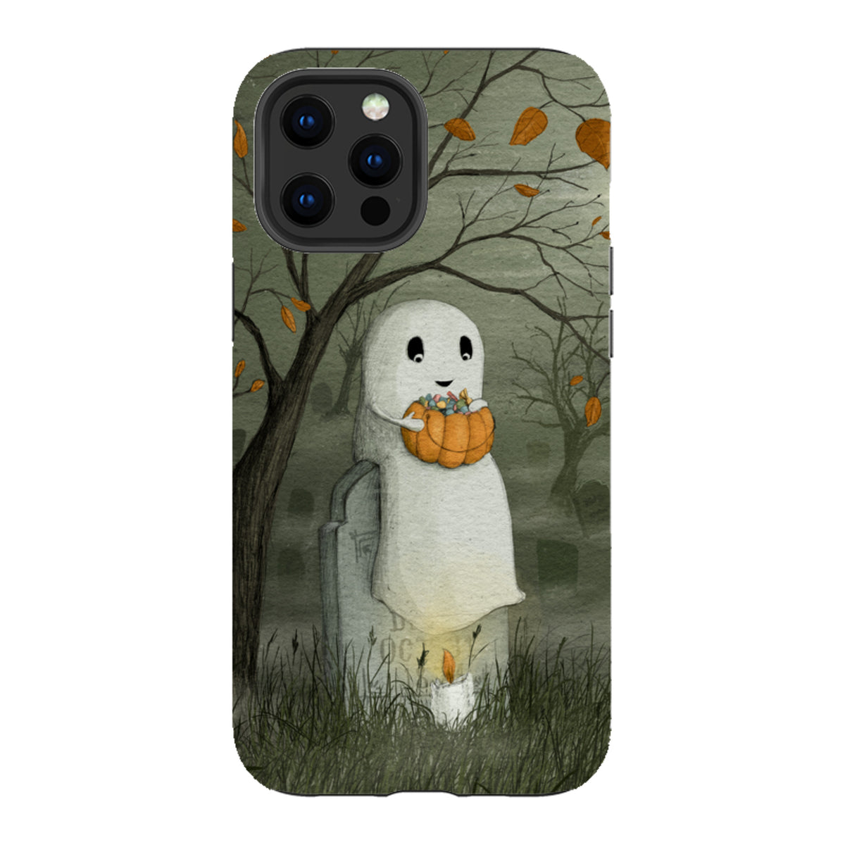 iPhone Tough Case - Halloween Ghost By Maja Lindberg