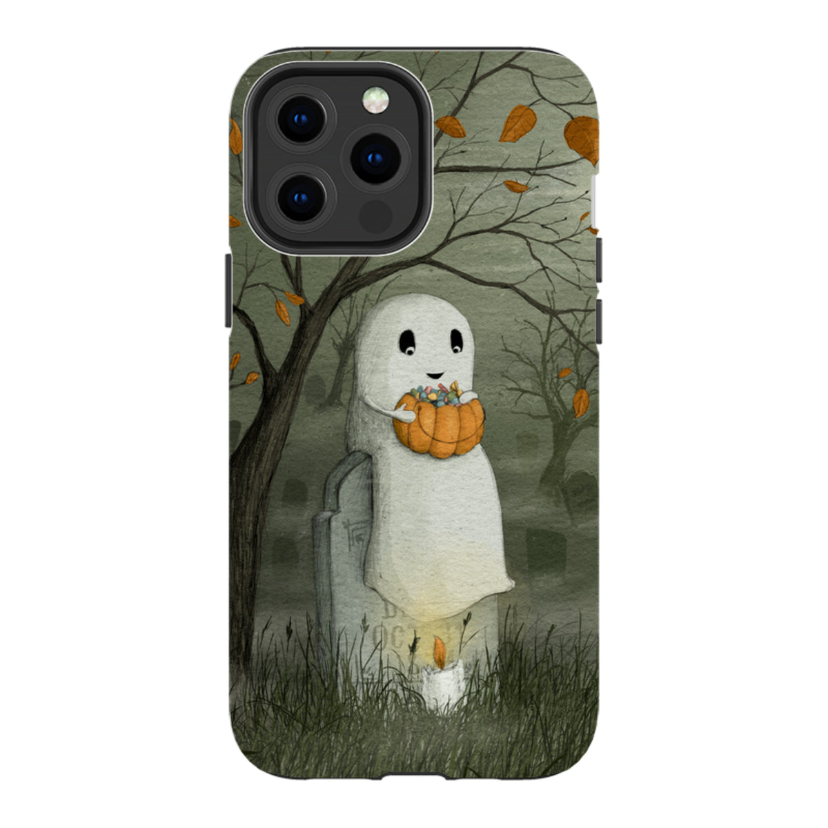 iPhone Tough Case - Halloween Ghost By Maja Lindberg