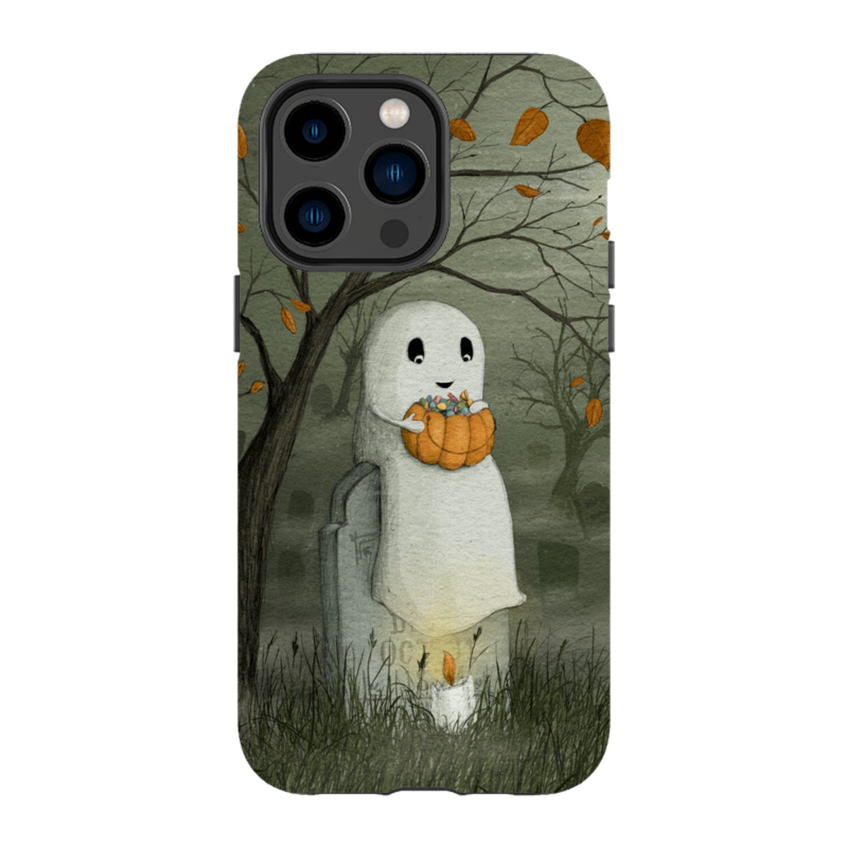 iPhone Tough Case - Halloween Ghost By Maja Lindberg