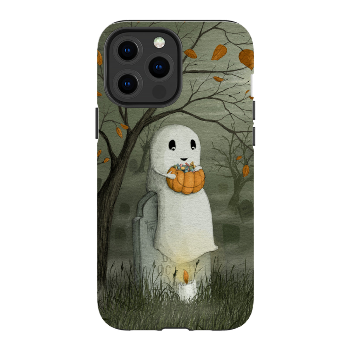 iPhone Tough Case - Halloween Ghost By Maja Lindberg