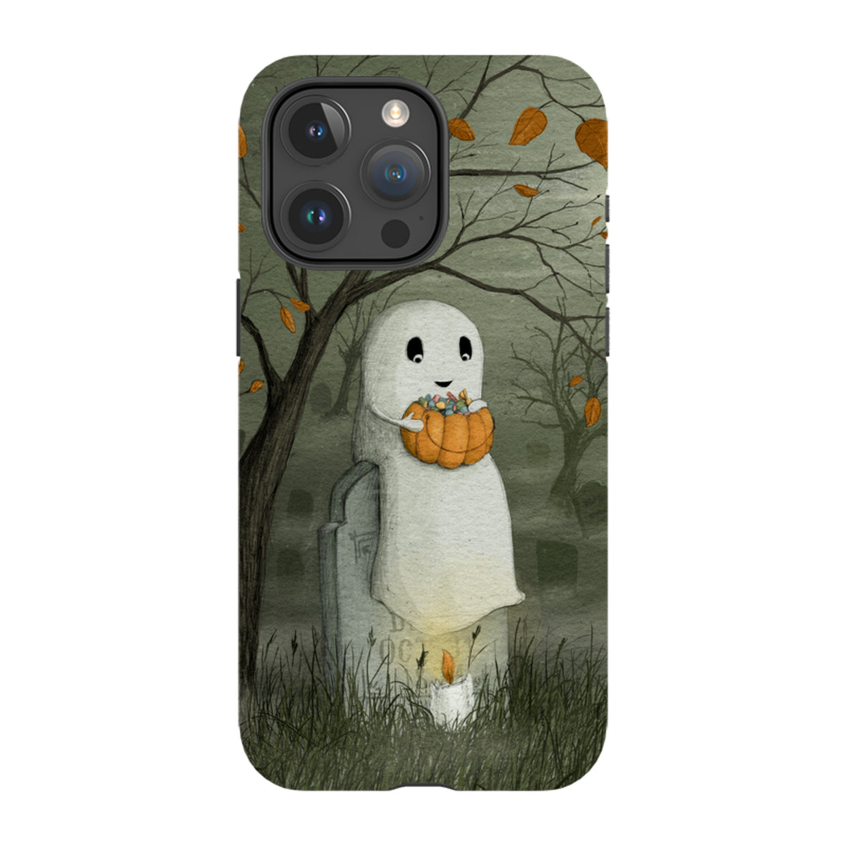 iPhone Tough Case - Halloween Ghost By Maja Lindberg