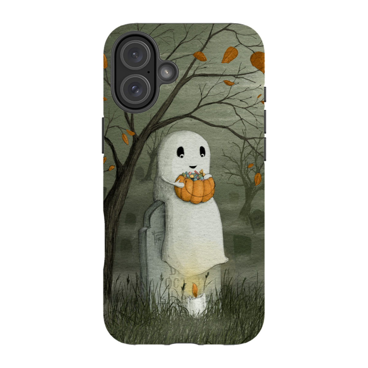 iPhone Tough Case - Halloween Ghost By Maja Lindberg