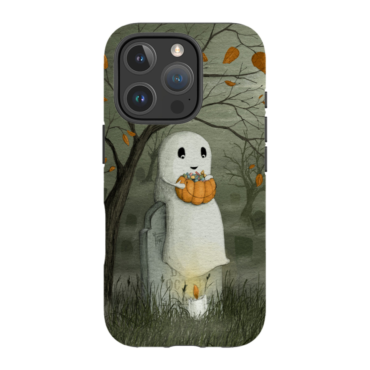 iPhone Tough Case - Halloween Ghost By Maja Lindberg