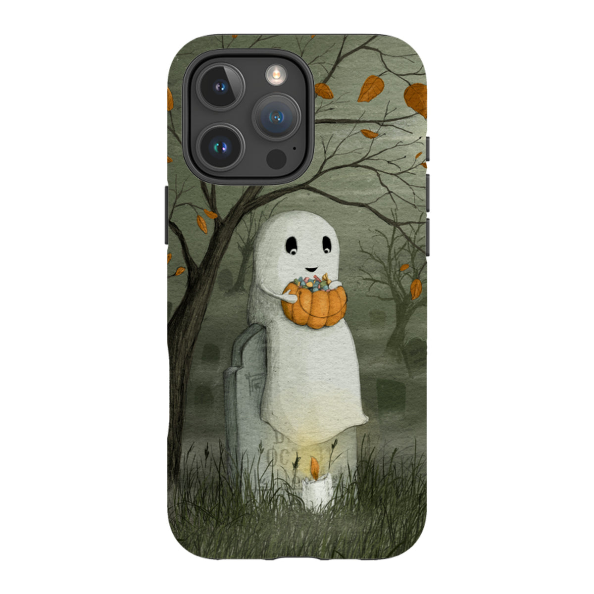 iPhone Tough Case - Halloween Ghost By Maja Lindberg