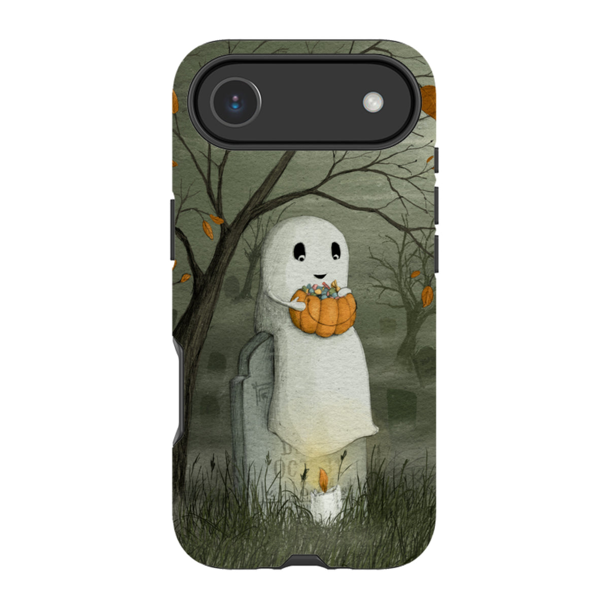 iPhone Tough Case - Halloween Ghost By Maja Lindberg