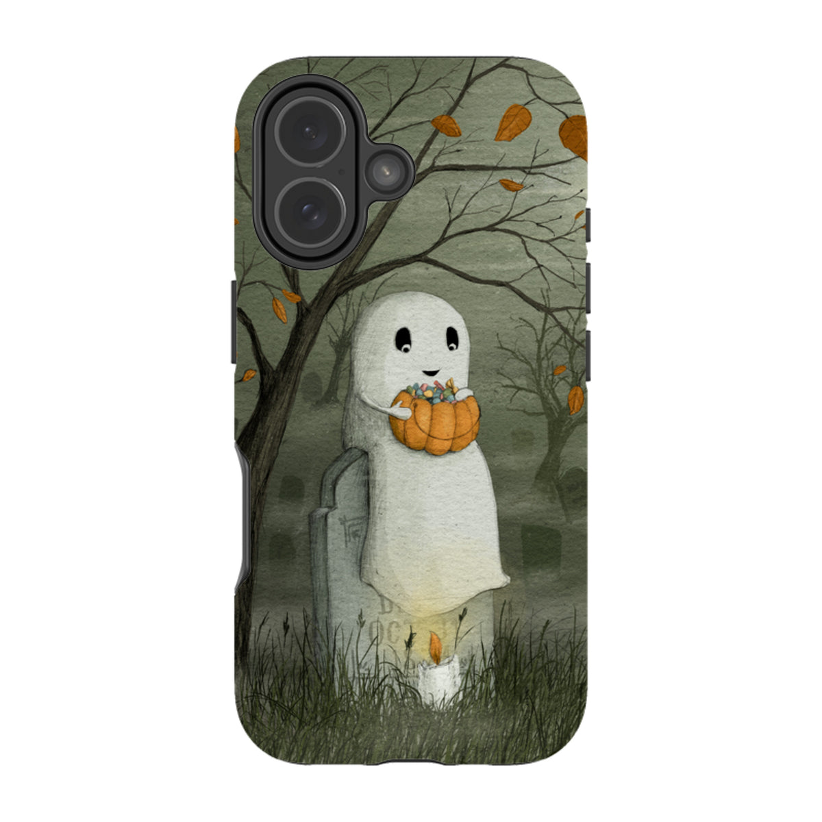 iPhone Tough Case - Halloween Ghost By Maja Lindberg