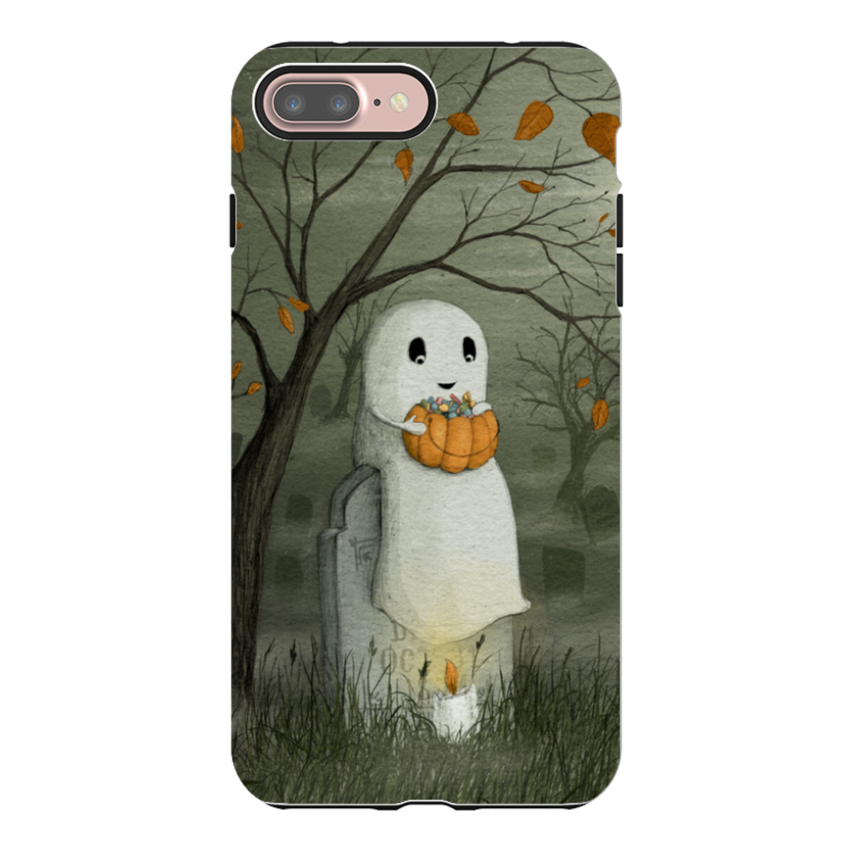 iPhone Tough Case - Halloween Ghost By Maja Lindberg
