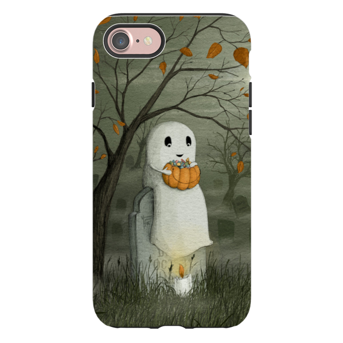 iPhone Tough Case - Halloween Ghost By Maja Lindberg