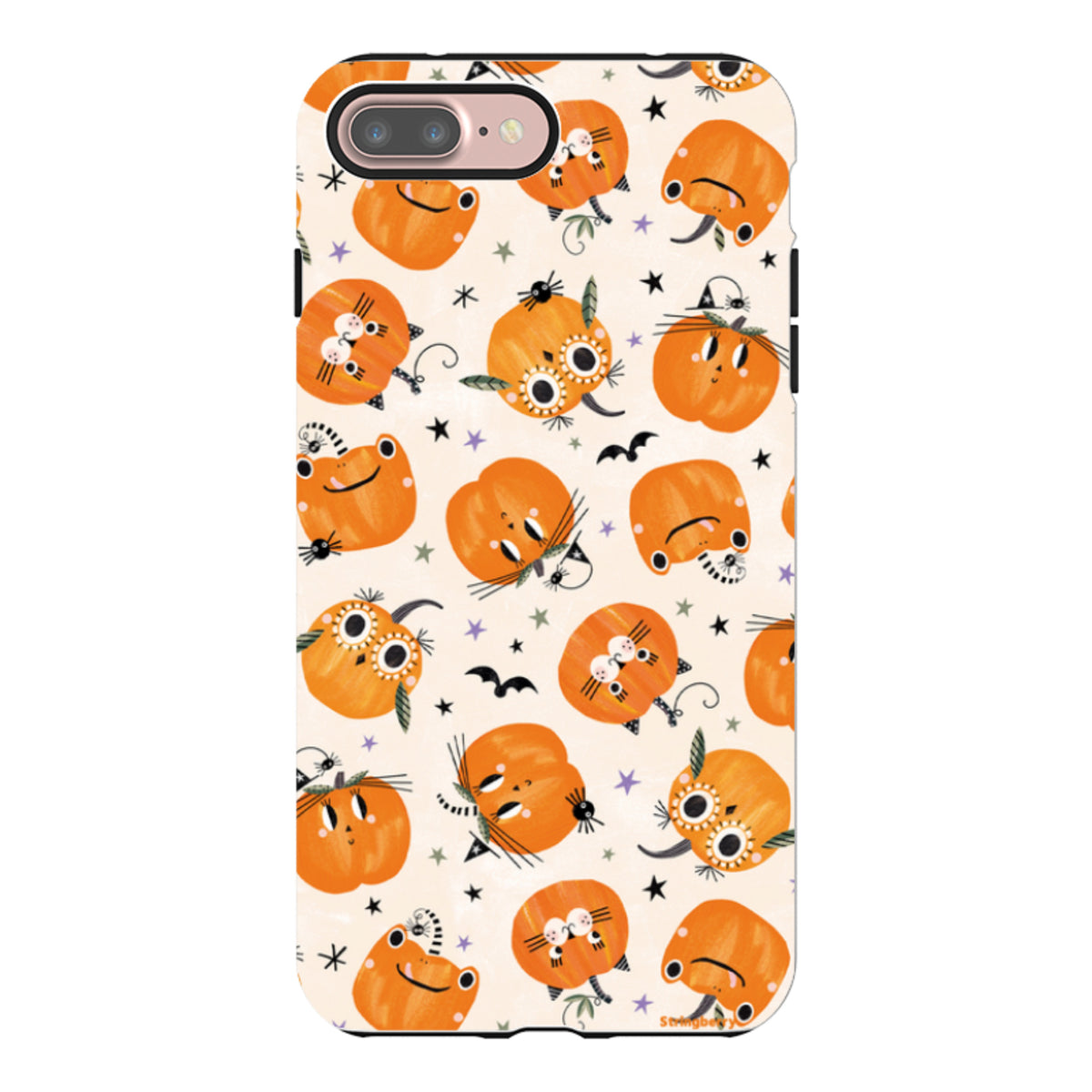 iPhone Tough Case - Halloween Pumpkin Light By Ali Brookes