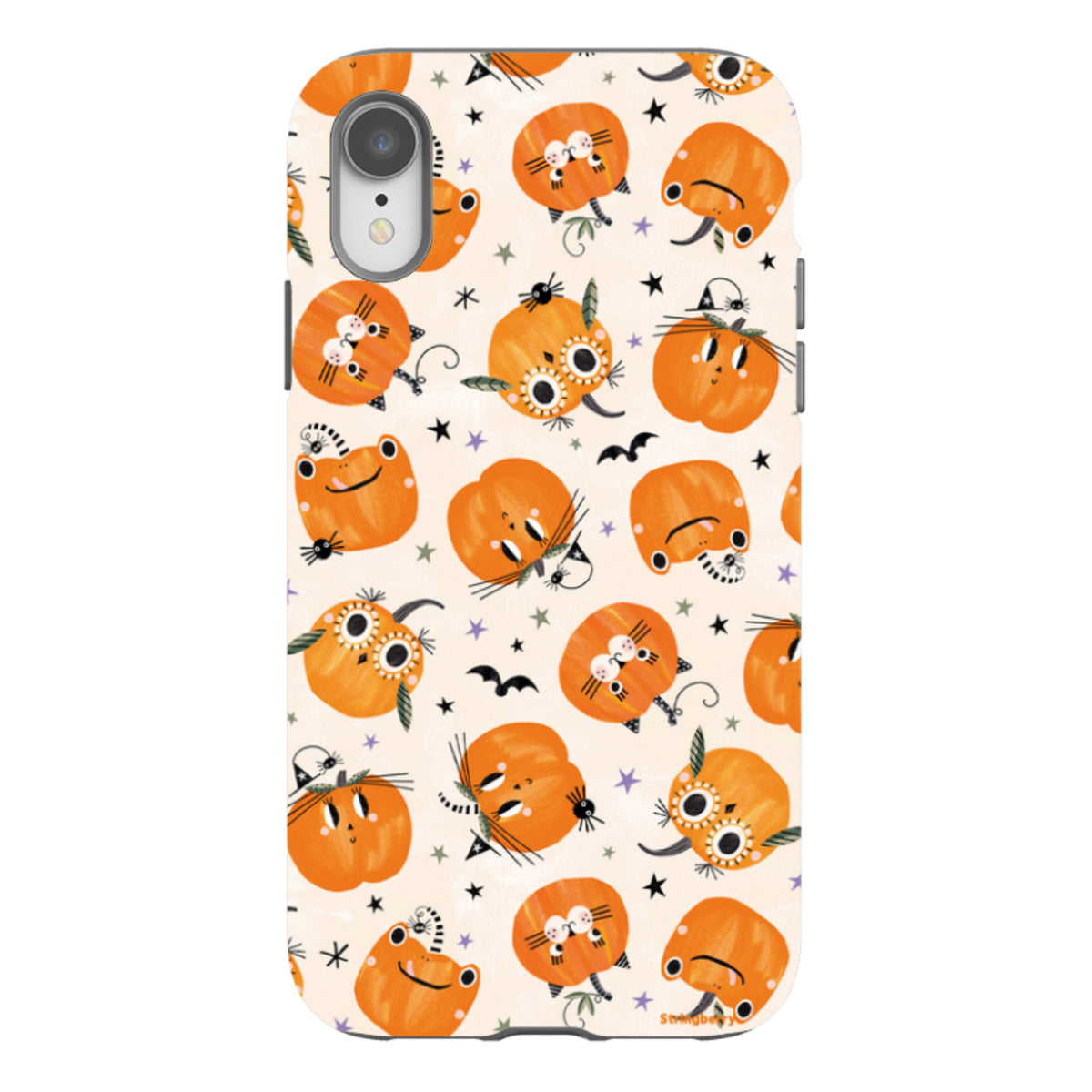 iPhone Tough Case - Halloween Pumpkin Light By Ali Brookes
