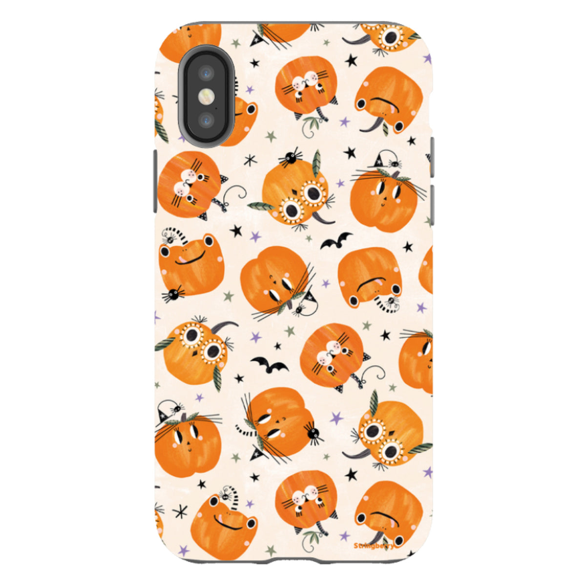 iPhone Tough Case - Halloween Pumpkin Light By Ali Brookes