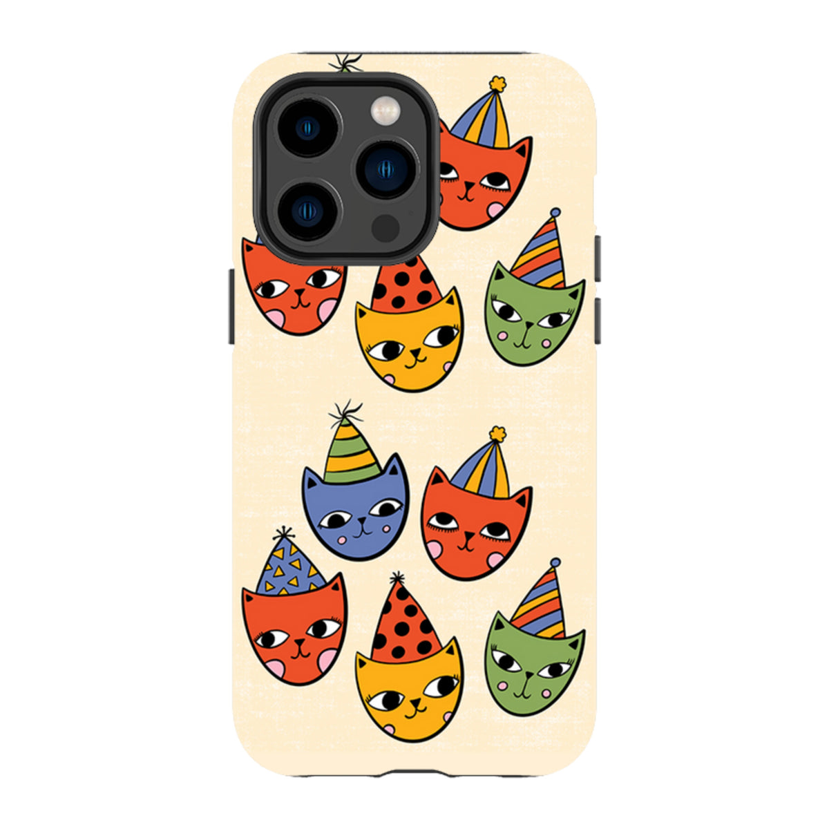 iPhone Tough Case - Happy Cats By Suzy Taylor