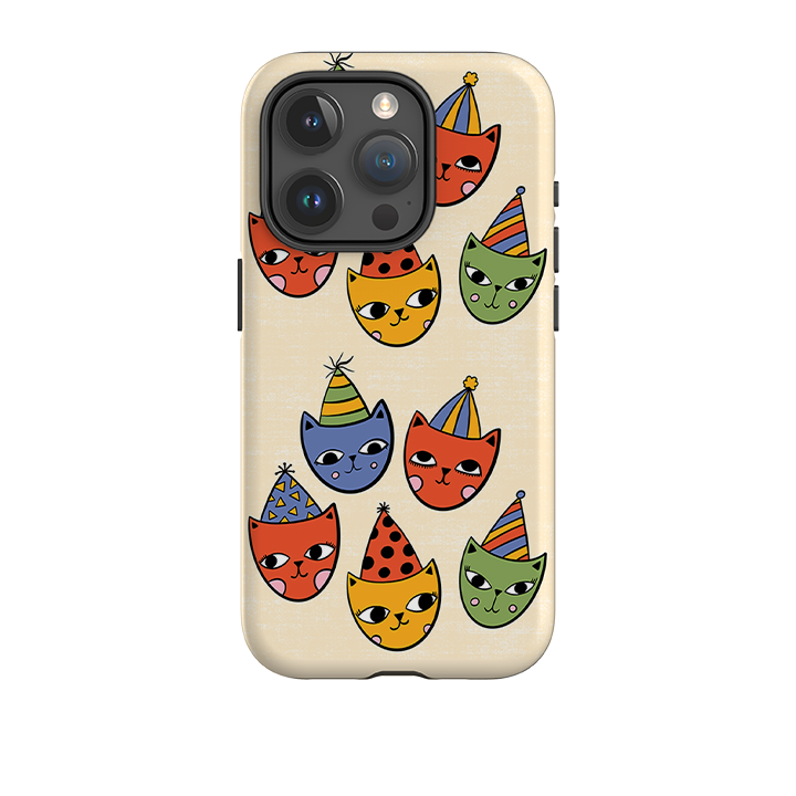 iPhone Tough Case - Happy Cats By Suzy Taylor