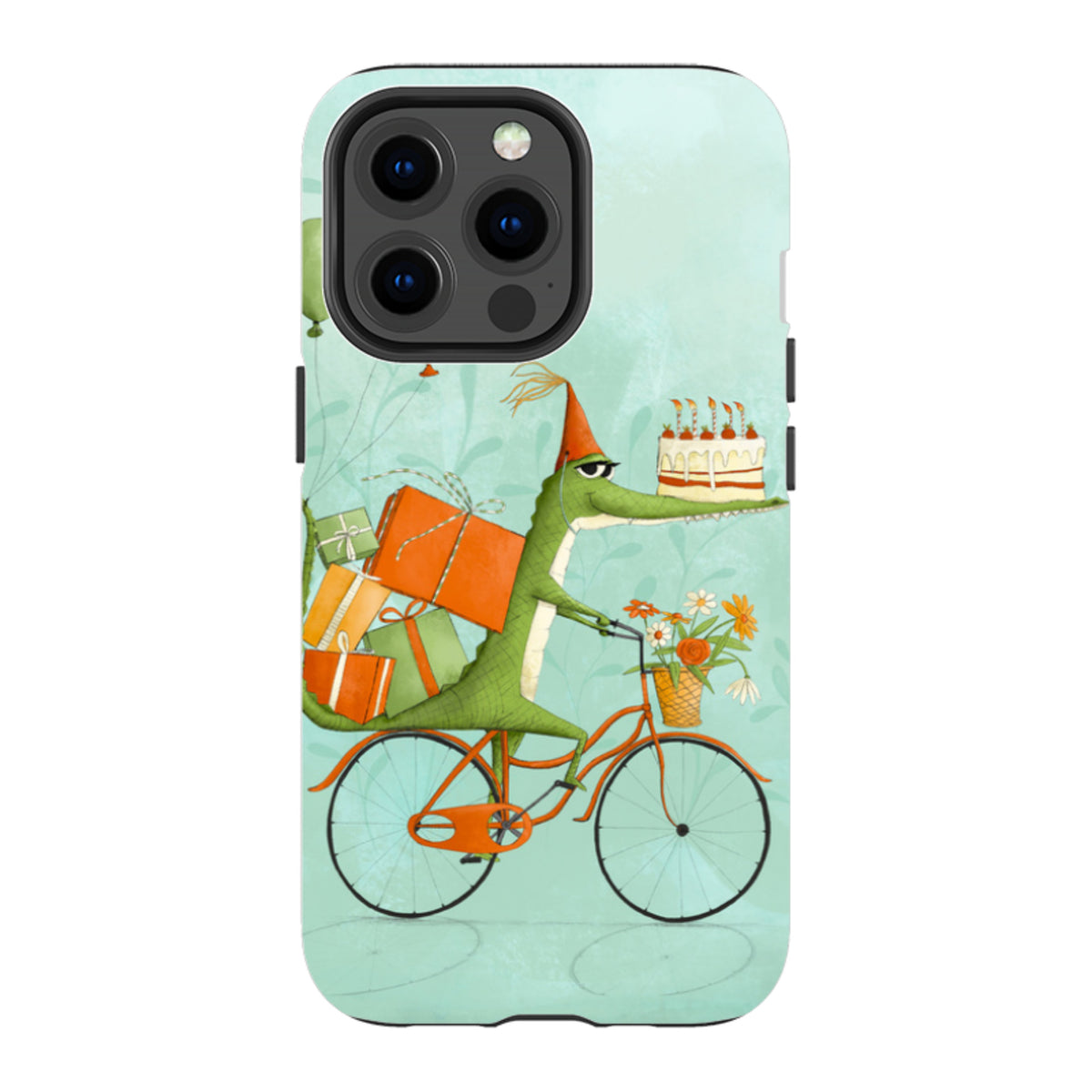iPhone Tough Case - Happy Croc By Maja Lindberg