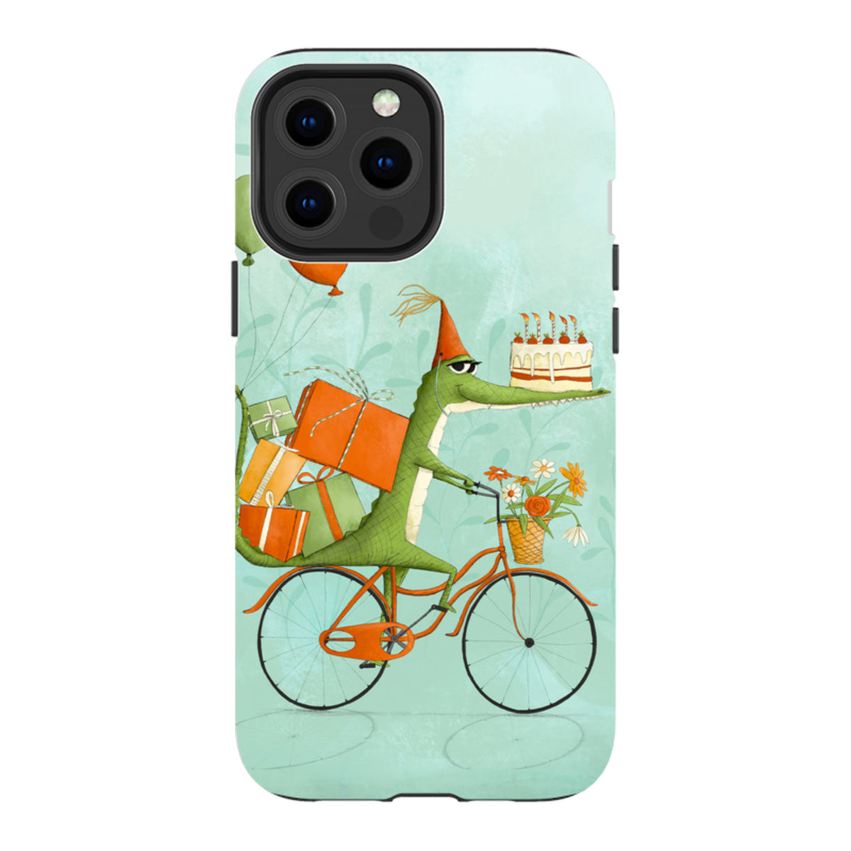 iPhone Tough Case - Happy Croc By Maja Lindberg