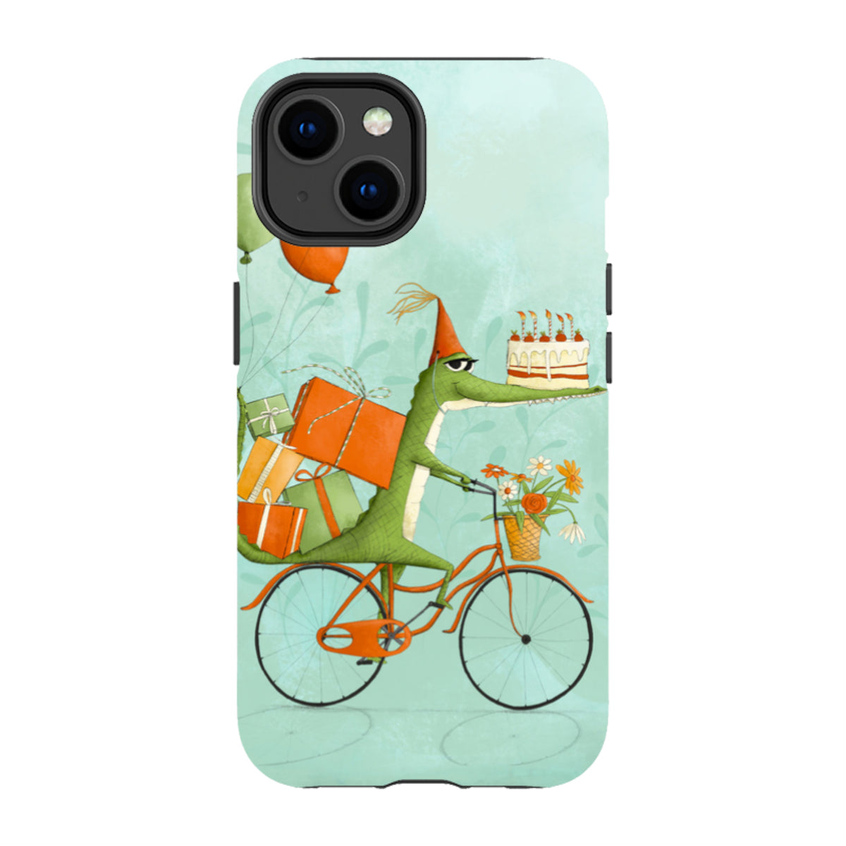 iPhone Tough Case - Happy Croc By Maja Lindberg