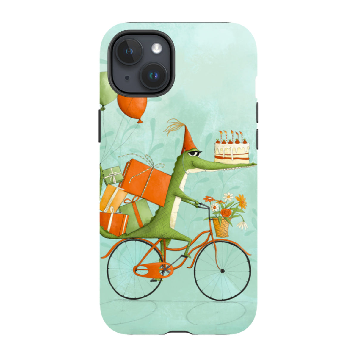 iPhone Tough Case - Happy Croc By Maja Lindberg