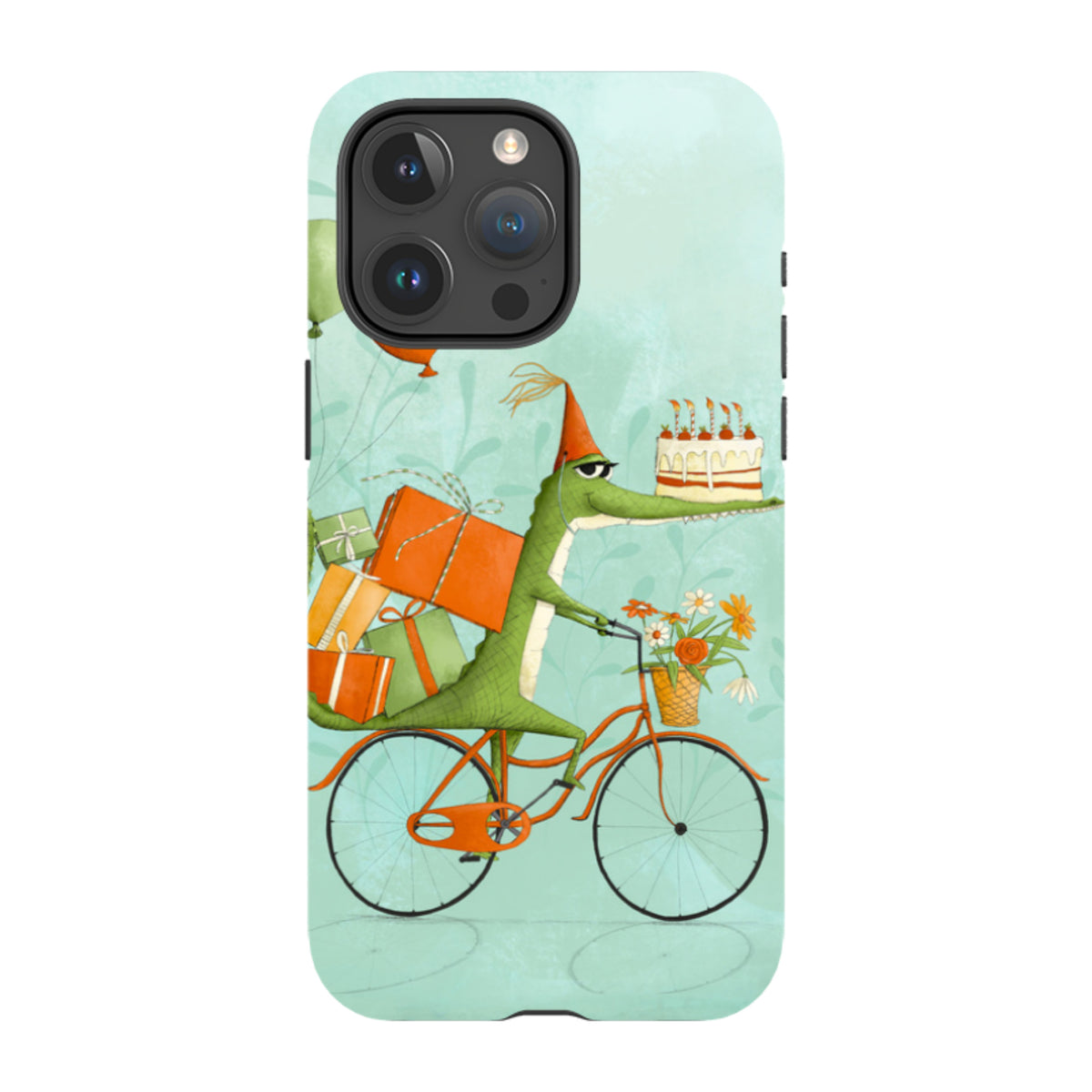 iPhone Tough Case - Happy Croc By Maja Lindberg