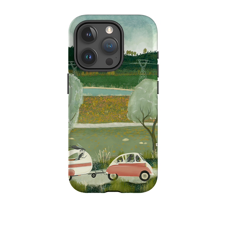 iPhone Tough Case - Happy Holidays-1 By Katherine Quinn