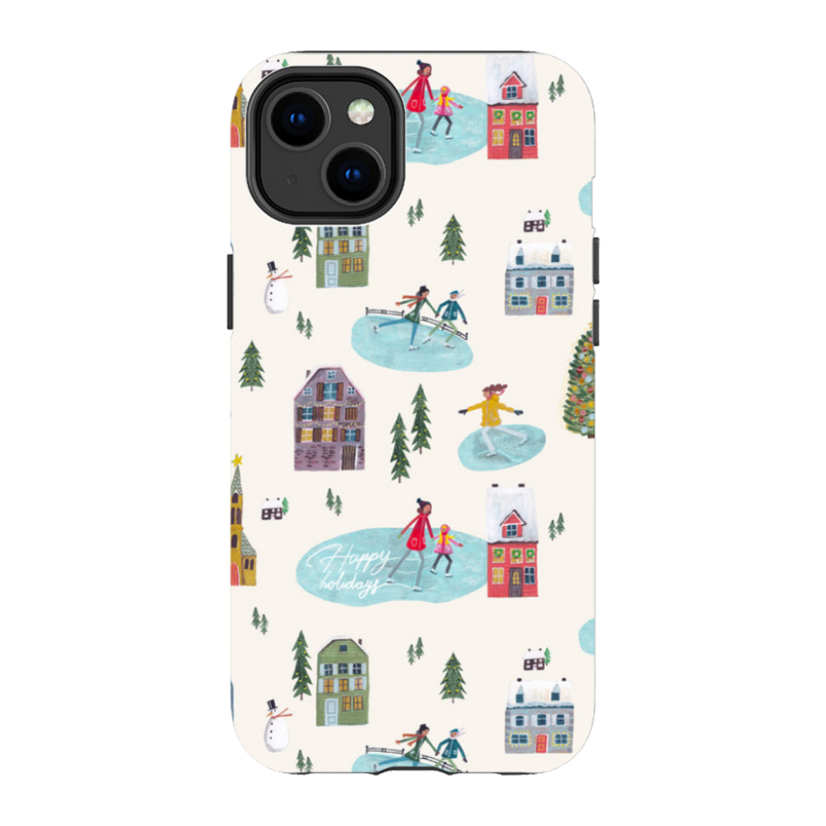 iPhone Tough Case - Happy Holidays By Caroline Bonne Muller