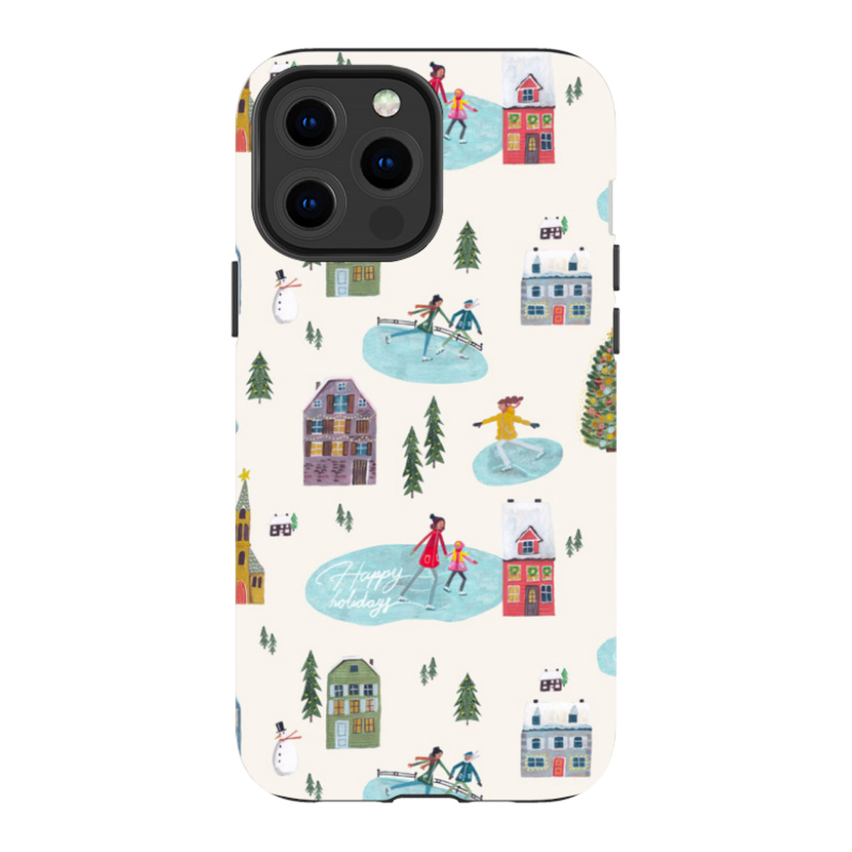 iPhone Tough Case - Happy Holidays By Caroline Bonne Muller