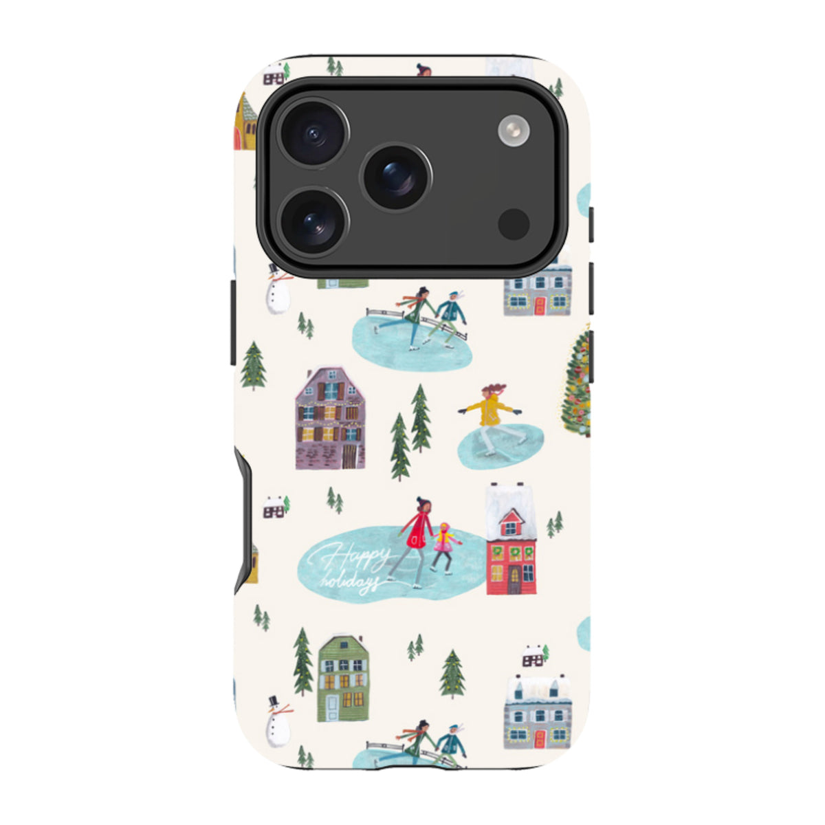 iPhone Tough Case - Happy Holidays By Caroline Bonne Muller