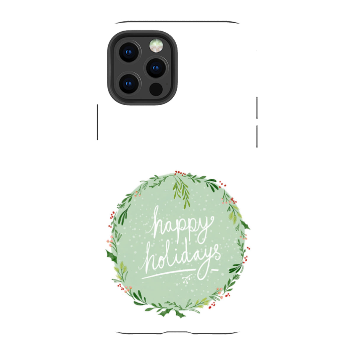 iPhone Tough Case - Happy Holidays By Katherine Quinn